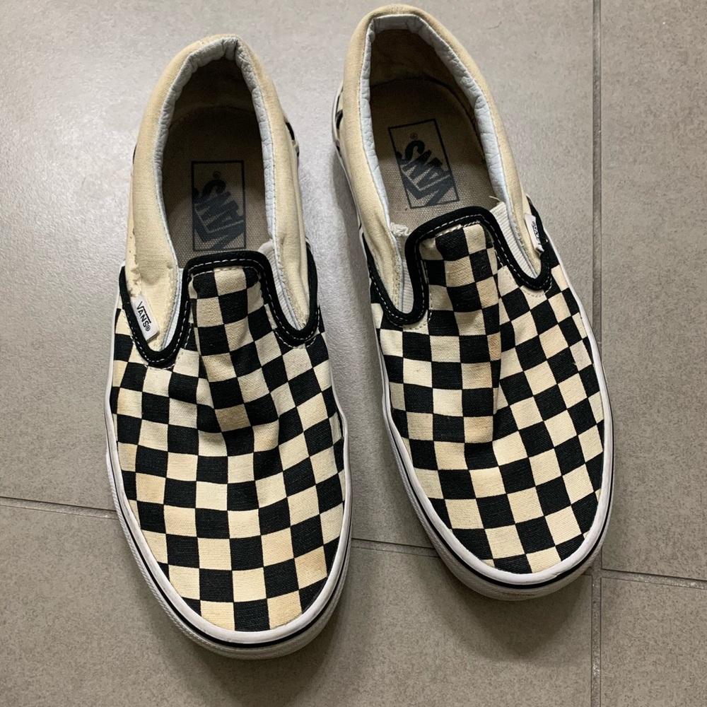 Checkered Vans